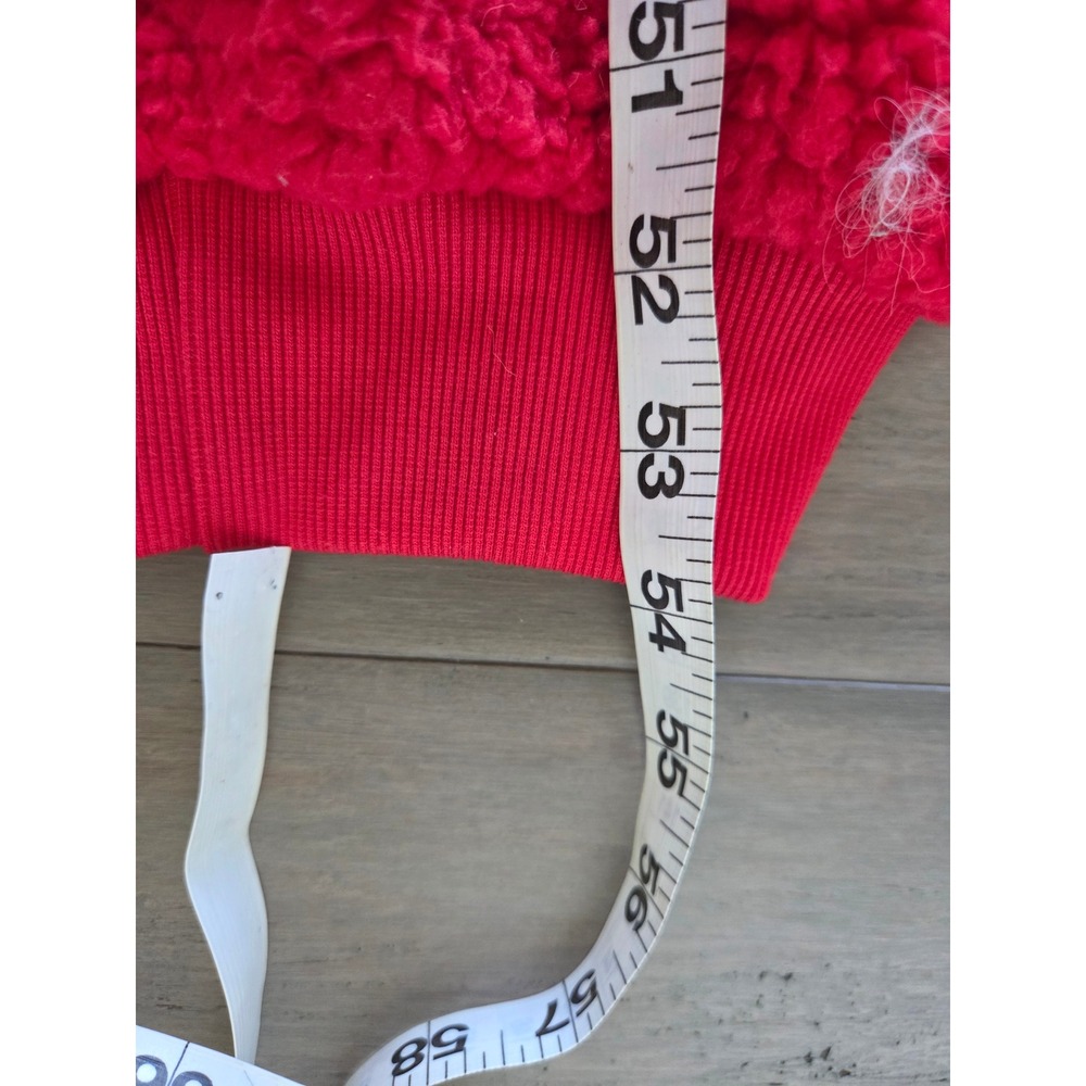 NFL Team Apparel Kansas City Chiefs Sherpa Fleece Hooded Union Suit Red Unisex - Picture 10 of 11